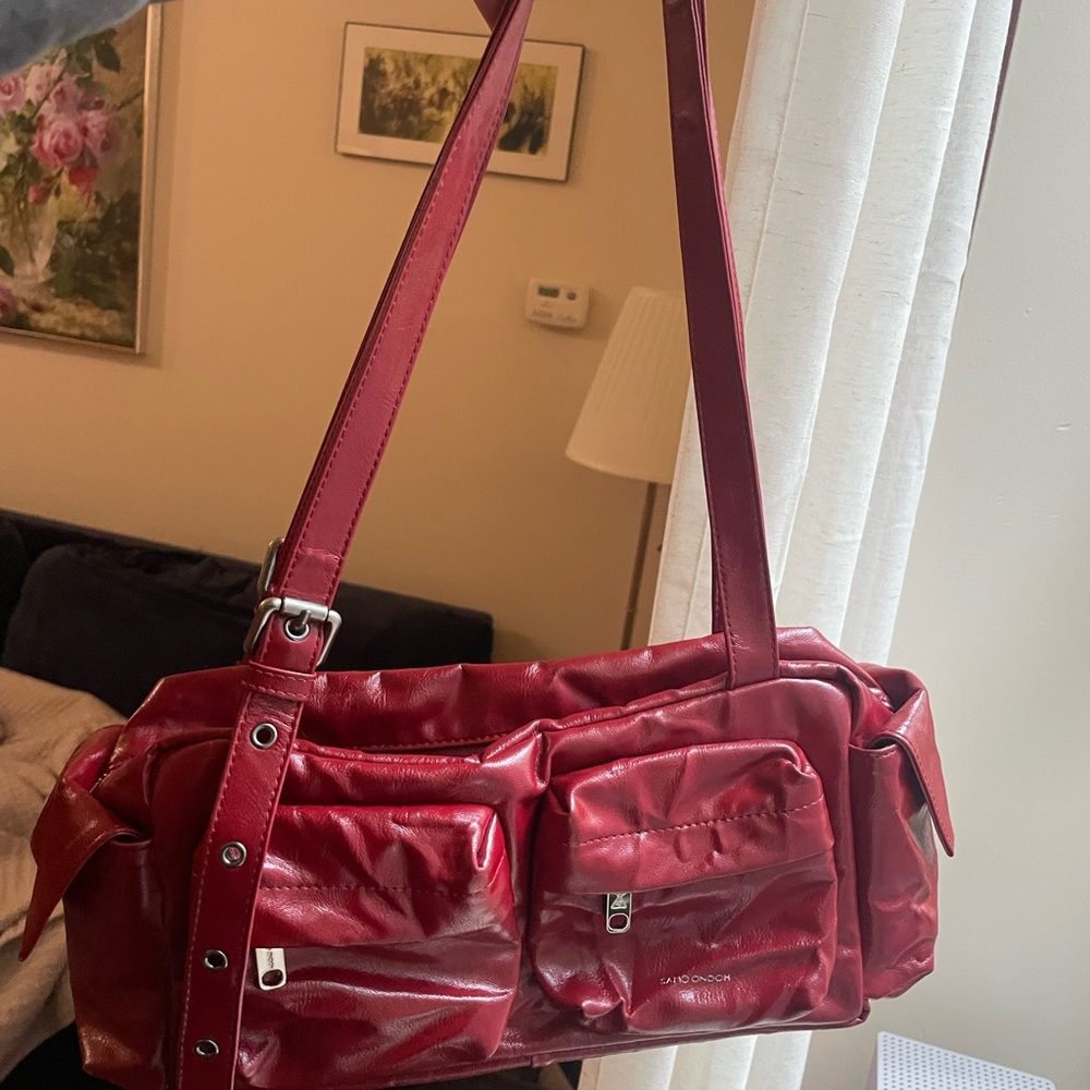 Red Shoulder Bag